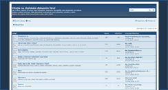 Desktop Screenshot of forum-chyne.cz