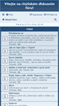 Mobile Screenshot of forum-chyne.cz