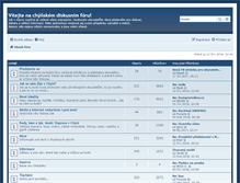 Tablet Screenshot of forum-chyne.cz